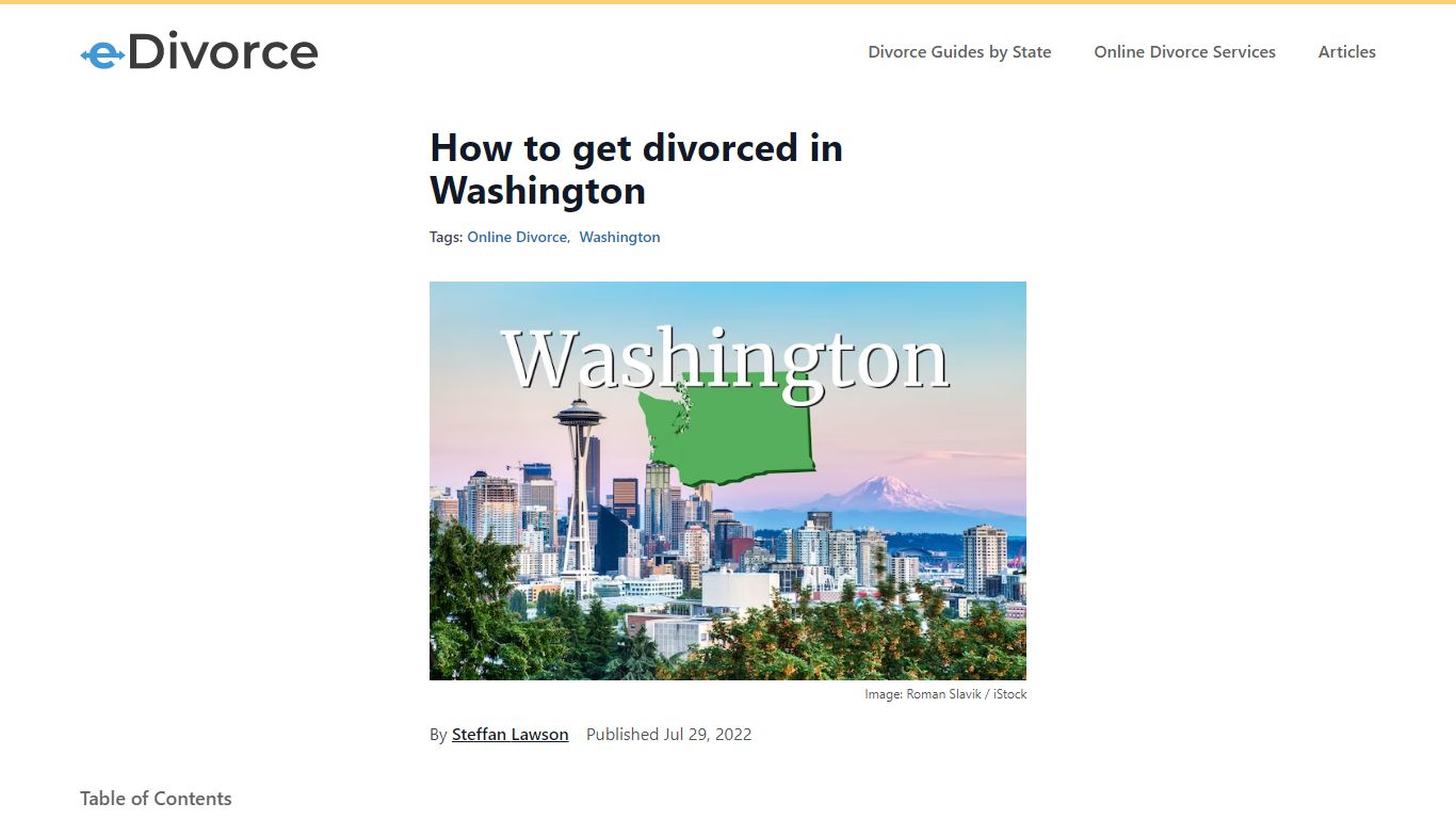 Washington Divorce How-to Guide - eDivorce
